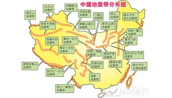 中国地震带