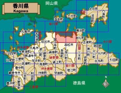 香川漆器 松盆栽 四角西瓜 赞岐乌龙面 友好城市 香川县位于日本西南