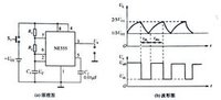 采用ne555构成的多谐振荡器