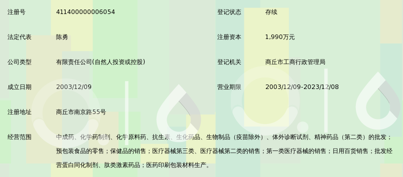 商丘市华杰医药有限公司_360百科