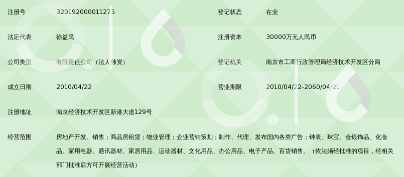 南京高科仙林湖置业有限公司