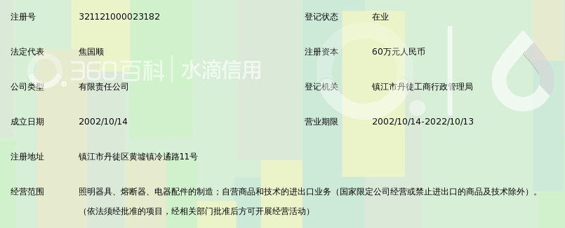 镇江建豪电器有限公司_360百科