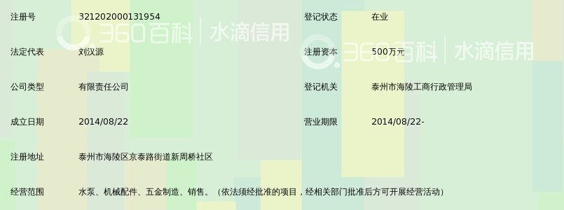 泰州华泽水泵有限公司_360百科