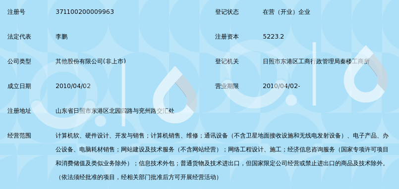 山东领信信息科技股份有限公司_360百科