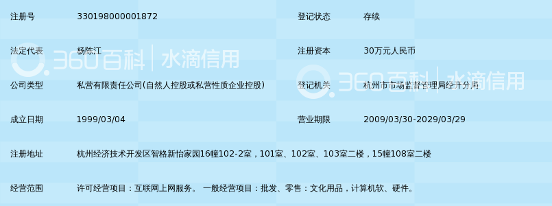 杭州沃野计算机网络服务有限公司
