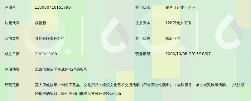 北京爱生盲人保健按摩有限公司_360百科