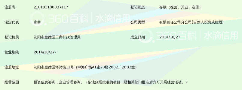 首山资产管理(上海)有限公司沈阳分公司_360百