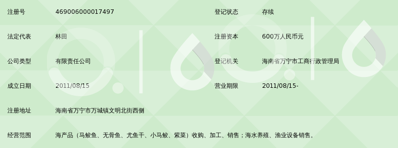 海南万宁新世家海洋渔业有限公司_360百科