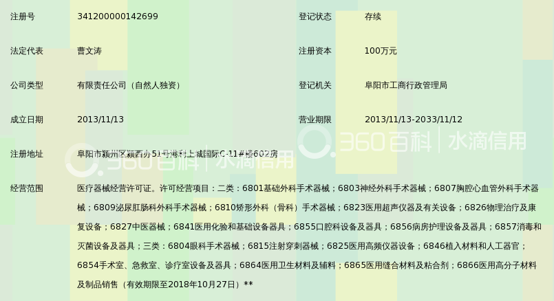 阜阳乐普康医疗器械销售有限公司_360百科