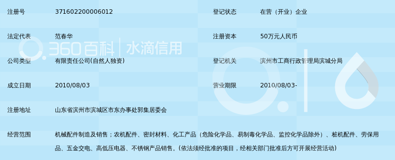 滨州市华芳机械有限公司_360百科