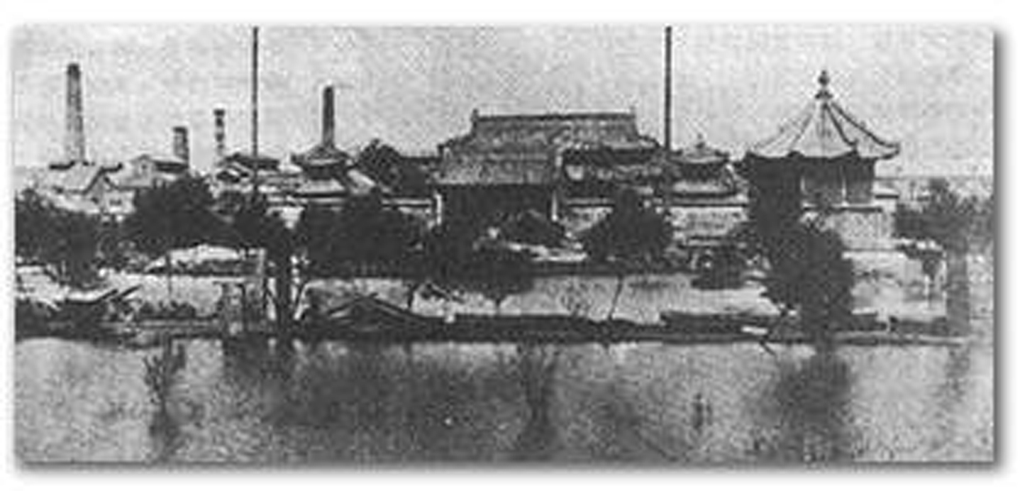 1866年-清政府批准筹设天津机器局                          天津