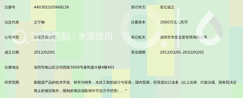 广东太阳库新能源科技有限公司_360百科