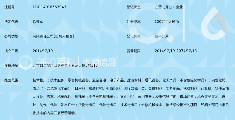 北京嘉瑞禾科贸有限公司_360百科