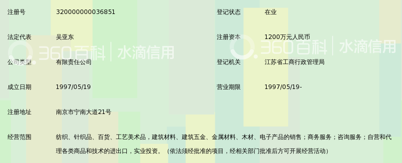 江苏天有贸易有限公司_360百科