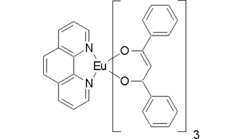 聯苯甲酰基甲烷)單(菲囉啉)銪(iii),別名為三(1,3-二苯-1,3-苯三羥基)